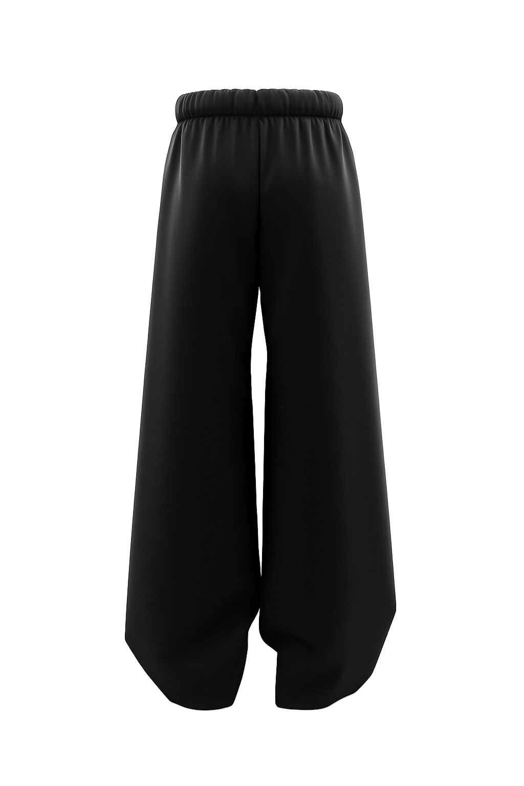 SHREEMSY Phantom Blade Black Baggy Pants