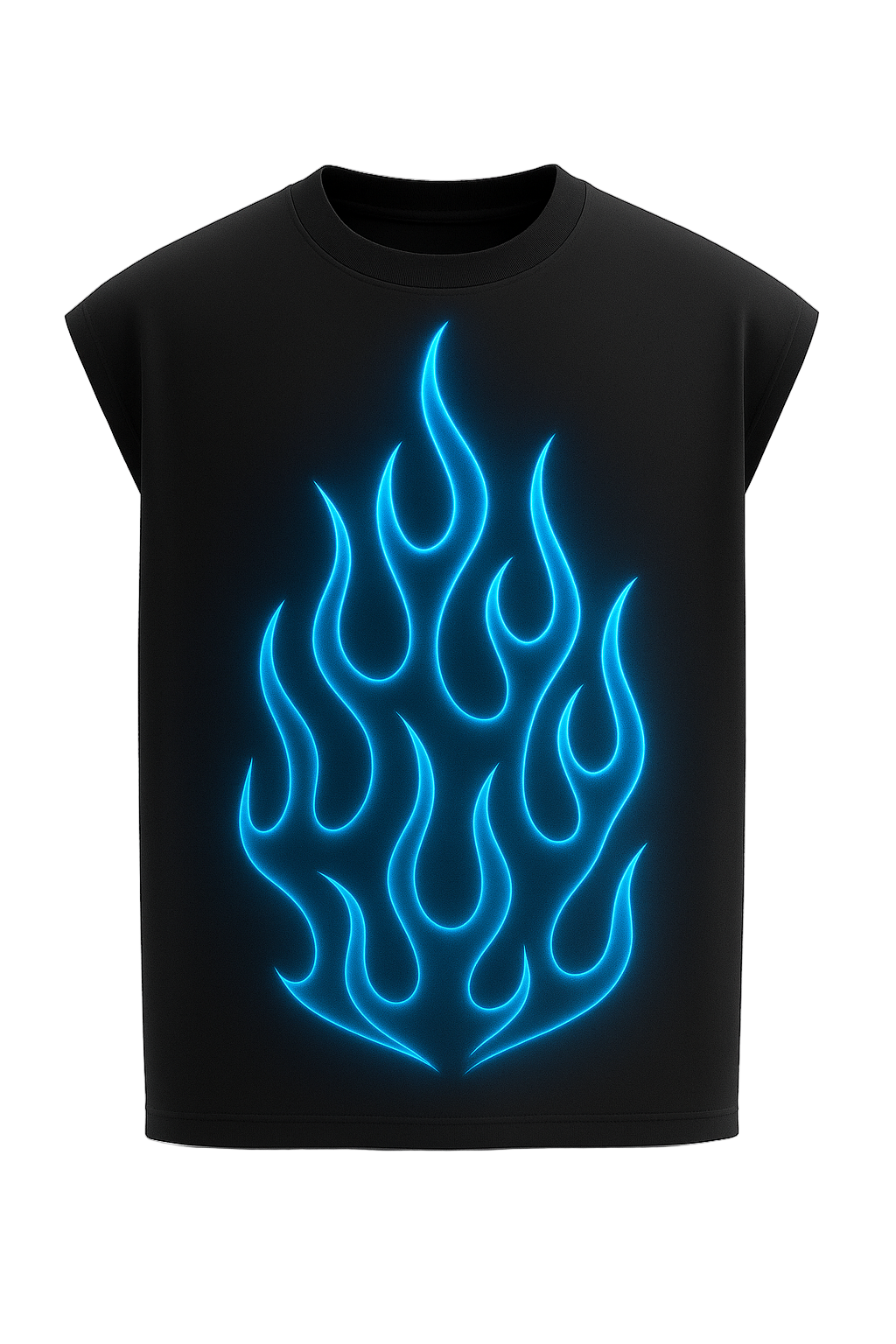 SHREEMSY “Neon Blue Flame” Vest