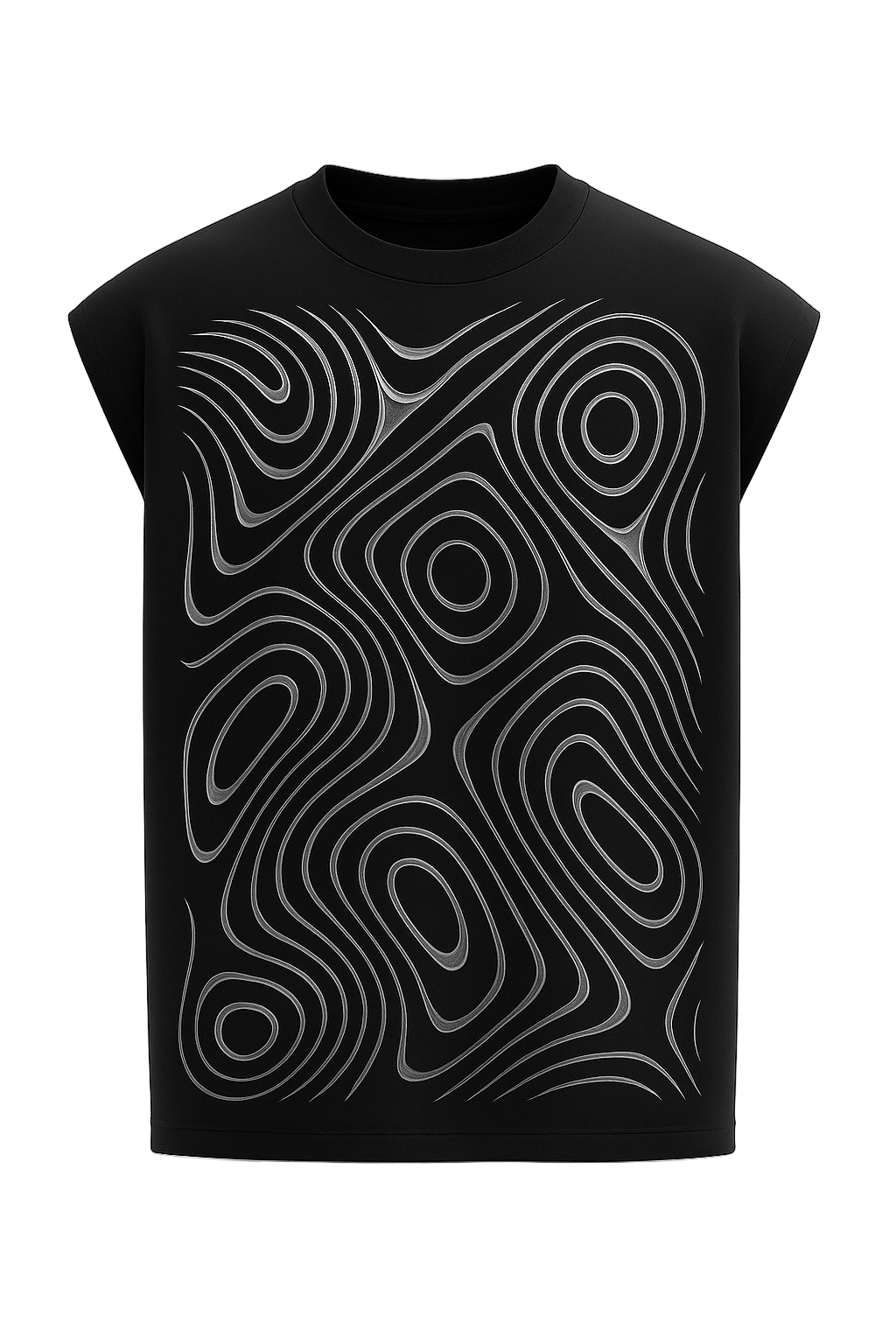 SHREEMSY “Silver Topograph” Vest