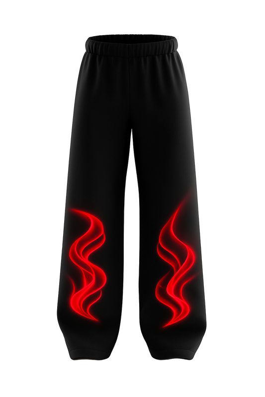 SHREEMSY Inferno Glow Sweatpants