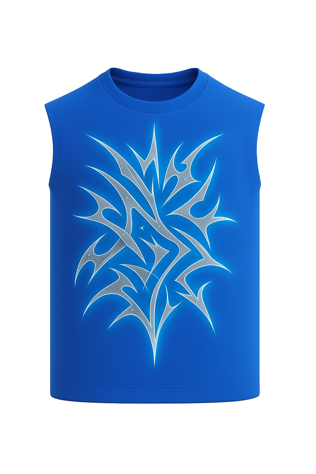 SHREEMSY “Electric Tribal” Chrome Burst Vest